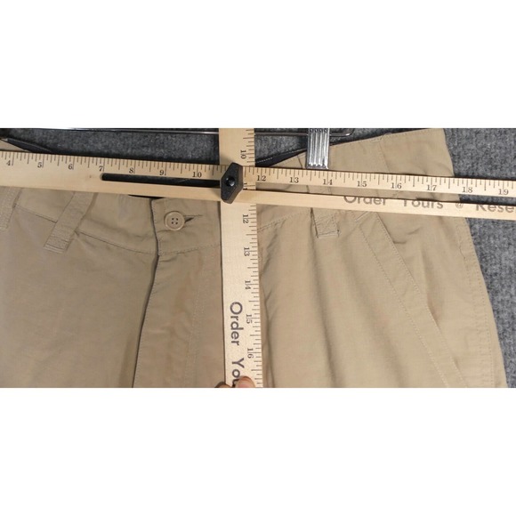 VTG Abercrombie & Fitch Mens 30 Paratrooper Cargo Pants Khaki Pockets Y2K 90s - Picture 3 of 12